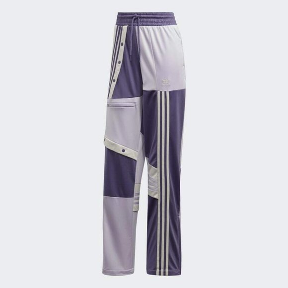 Adidas Originals Women's Daniëlle Cathari Purple Track Pants FS6000 PLUS SIZES - Picture 3 of 7